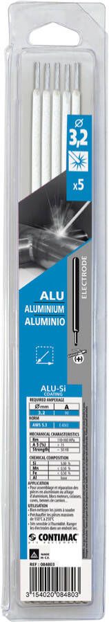 Gys Las Elektrodes aluminium O3 2mm (x5) 5193084803