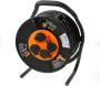 QwattPro kabelhaspel EZ Winder RA 50m 3G1 5 H07RN-F zwart 1211002 - Thumbnail 1