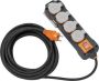 Brennenstuhl ProfessionalLINE Stopcontactblok IP54 5m H07RN-F 3G1 5 9152450100 - Thumbnail 2
