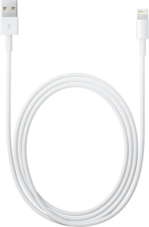 Enzo Apple USB Lightning laad- sync kabel 2m wit 9540065