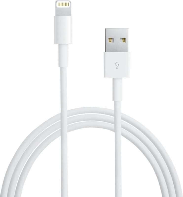 Enzo Apple USB Lightning laad- sync kabel 1m wit 9540060