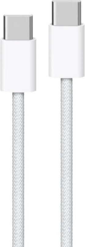 Apple Usb C naar Usb C Kabel 2m Nylon Wit Duo Pack