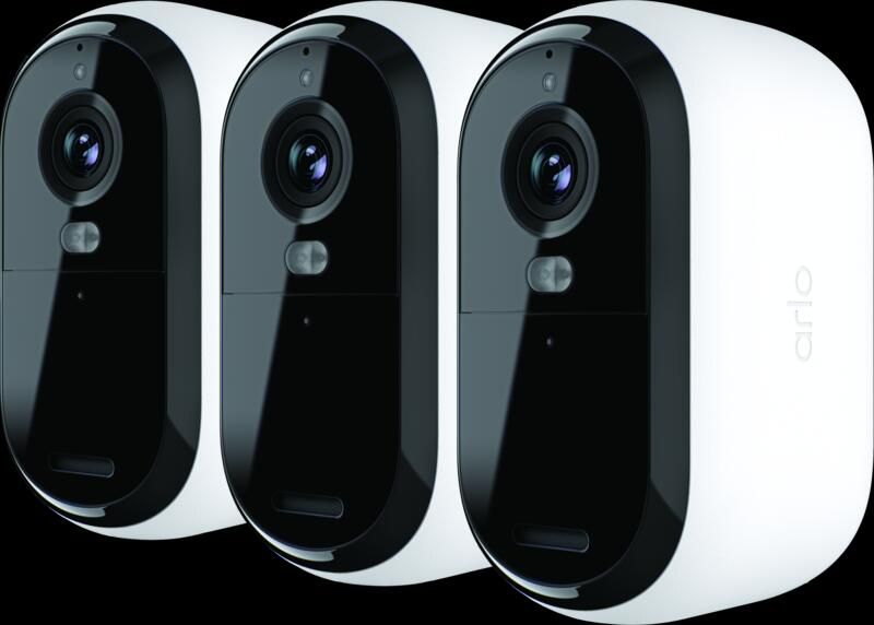 Arlo Essential 2K Outdoor Beveiligingscamera 3-Pack