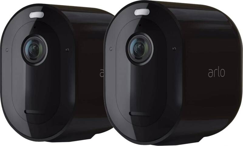 Arlo Pro 4 Beveiligingscamera Zwart Duo Pack