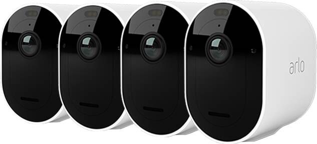 Arlo Pro 5 2K+ Beveiligingscamera 4-Pack