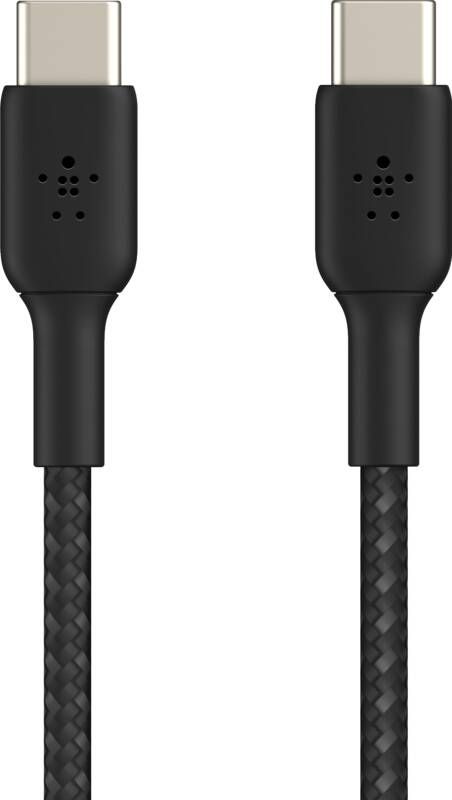 Belkin Usb C naar Usb C Kabel 1m Nylon Zwart