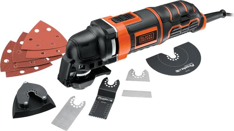 Black+Decker MT300KA 300W Oscillerende multitool MT300KA-QS