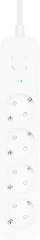 BlueBuilt Stekkerdoos 4-voudig 3 meter Wit