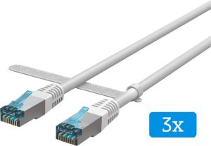 BlueBuilt Netwerkkabel STP CAT6 5 meter Wit 3-Pack