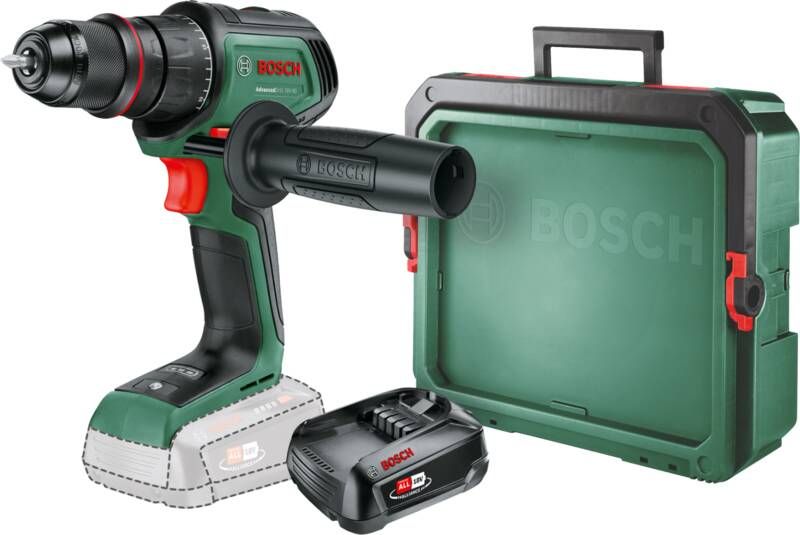 Bosch AdvancedDrill 18V-80 + 2.5 Ah accu (1x) + SystemBox S