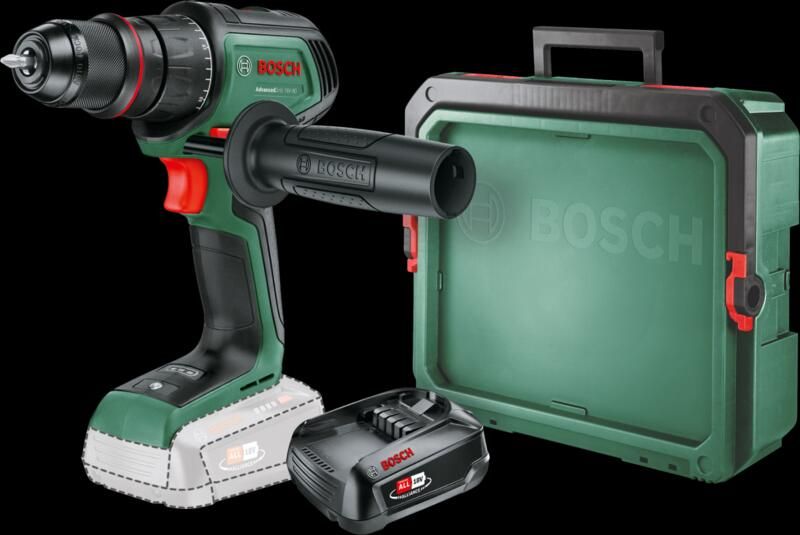 Bosch AdvancedDrill 18V-80 + 2.5 Ah accu (1x) + SystemBox S