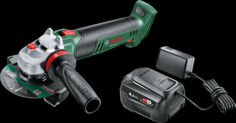 Bosch AdvancedGrind 18V-80 + 4 0 Ah accu en lader