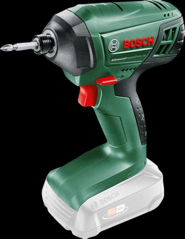 Bosch Groen PDR 18 LI Advanced ImpactDrive 18 Accu Slagschroevendraaier | 18 V | Zonder accu en lader 0603980303