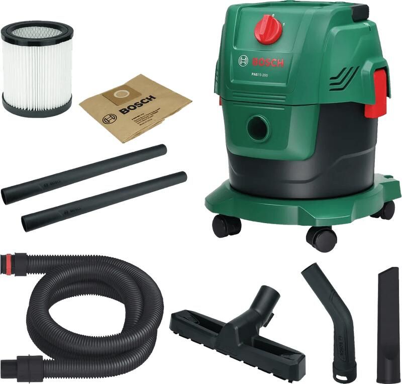 Bosch Groen PAS 15-200 Allround Stofzuiger 06033E7000