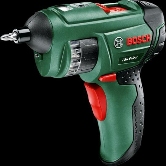 Bosch Groen PSR Select 3.6V Li-Ion accu schroevendraaier set (1.5Ah accu) in koffer 0603977005 - Foto 2