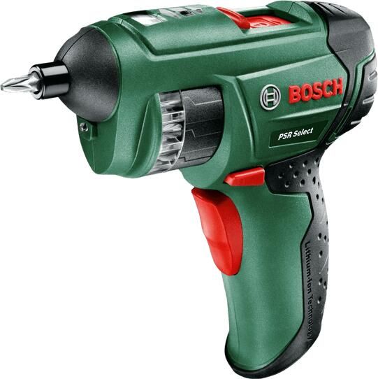Bosch Groen PSR Select 3.6V Li-Ion accu schroevendraaier set (1.5Ah accu) in koffer 0603977005 - Foto 2
