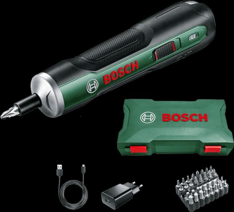 Bosch Groen PushDrive 3.6V Li-Ion accu schroefmachine set | 1 5Ah | in box 06039C6000