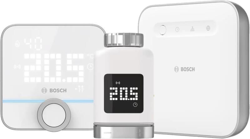 Bosch Slimme Radiatorknop + Slimme Kamerthermostaat + Smart Home Controller
