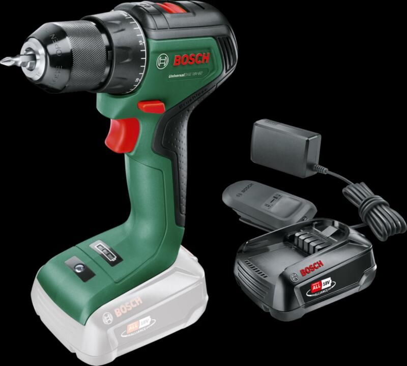 Bosch UniversalDrill 18V-60 + 2.5 Ah Accu (1x)