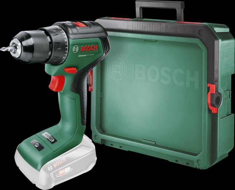 Bosch UniversalDrill 18V-60 + Systembox S
