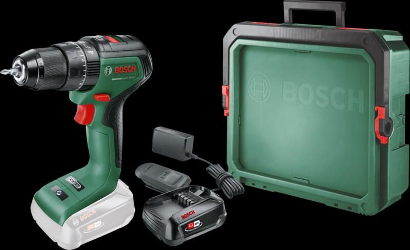 Bosch UniversalImpact 18V-60 + 2.5 Ah Accu (1x) + Systembox S