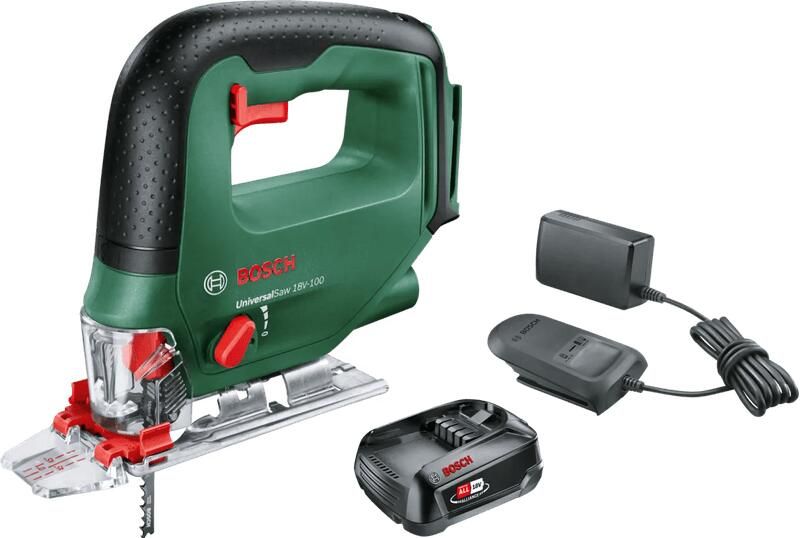 Bosch UniversalSaw 18V-100 + POWER FOR ALL 18V 2 5 Ah Accu Set - Foto 1