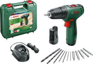 Bosch Groen Easy Drill 1200 Accu Schroefboormachine | 12 V | 30 Nm | 2 x 1 5 Ah accu + lader | In transportkoffer 06039D3007