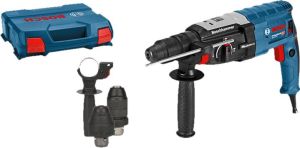 Bosch Blauw GBH 2-28 F Combihamer SDS-plus + snelspanboorkop in koffer
