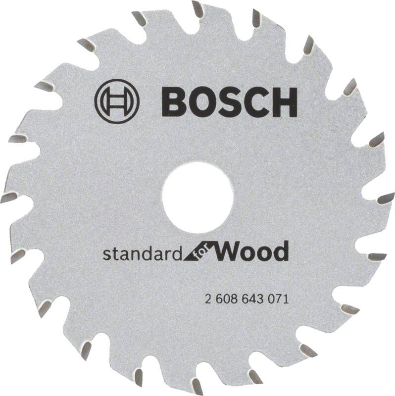 Bosch Accessoires Cirkelzaagblad standard for wood 85mm | voor GKS 10 8 2608643071