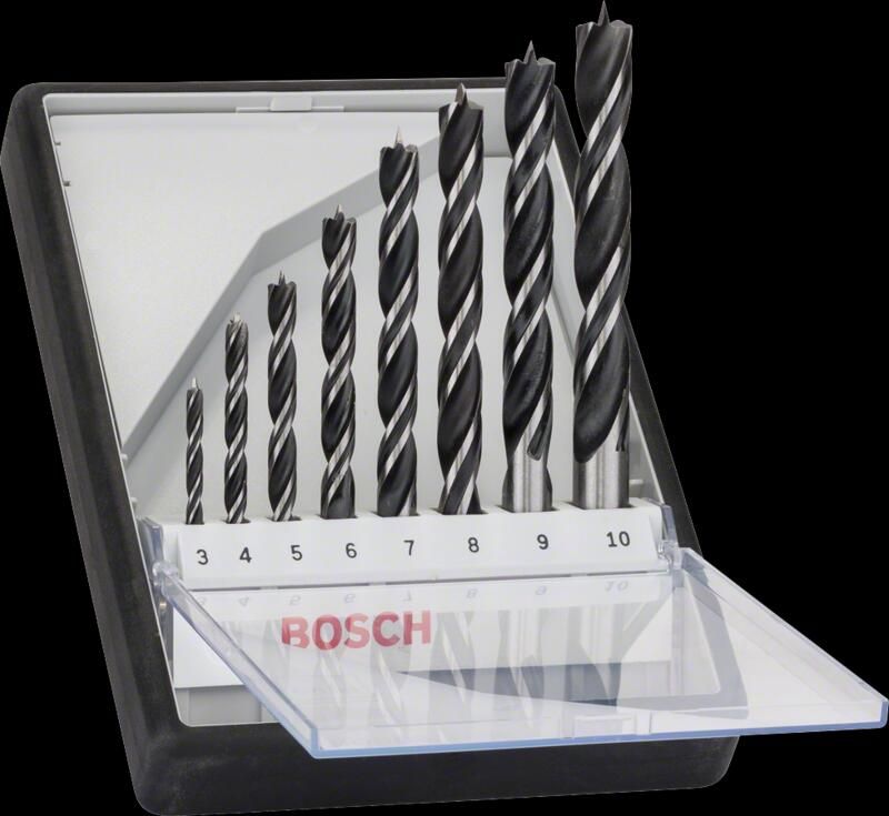 Bosch Accessoires Houtborenset | Robustline | 8-Delig | 2607010533 - Foto 2