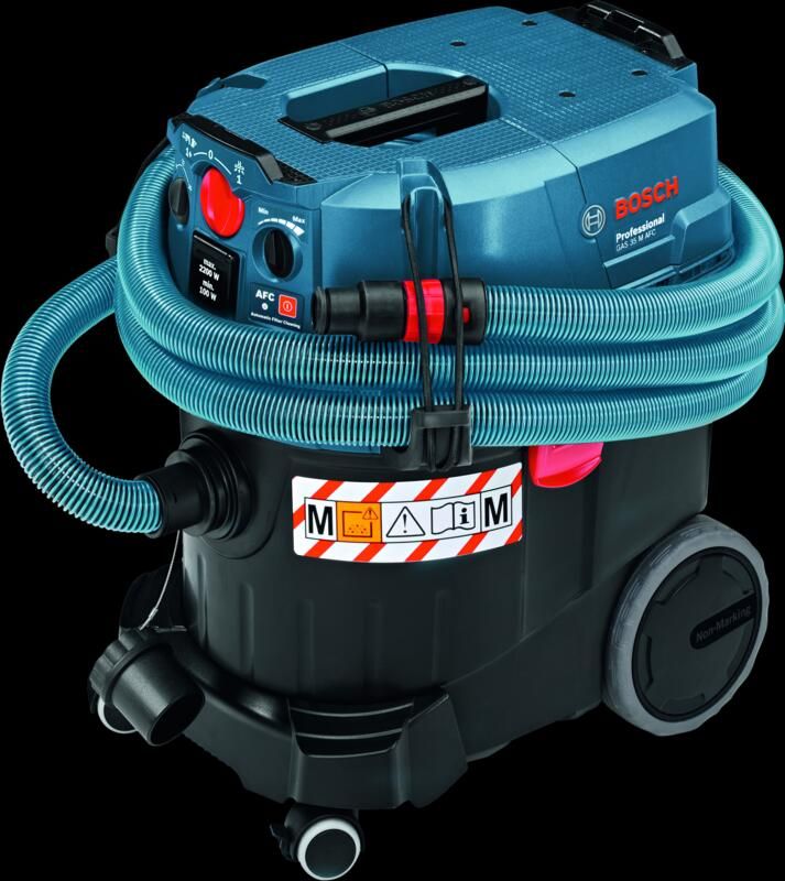 Bosch Blauw GAS 35 M AFC Professional nat en droog stofzuiger 06019C3100
