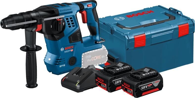 Bosch Professional GBH 18V-22 5 0 Ah GBA Accu (2x) Starterspakket
