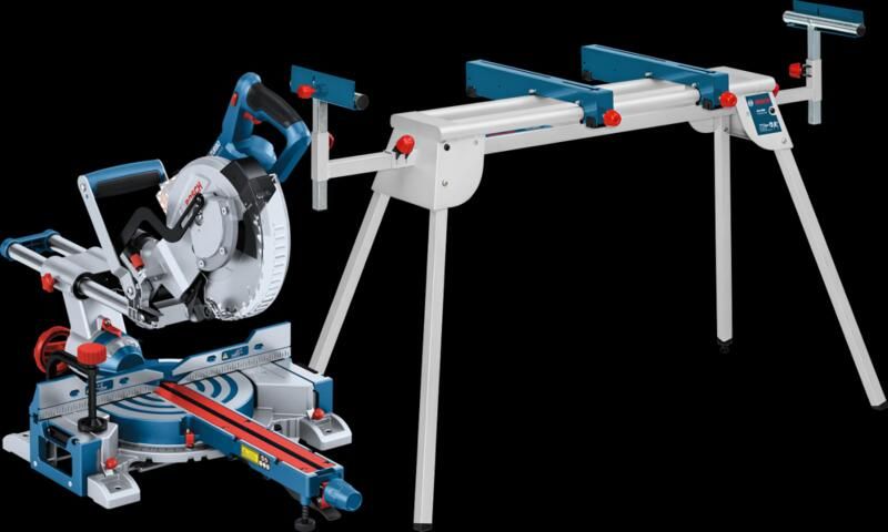 Bosch Professional GCM 18V-216 D (zonder accu) + Onderstel