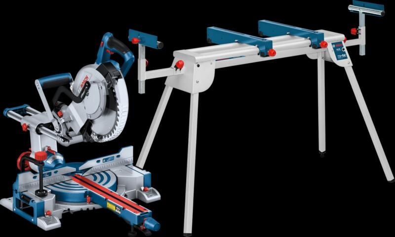 Bosch Professional GCM 18V-254 D (zonder accu) + Onderstel