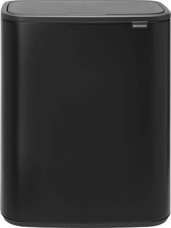 Brabantia Bo Touch Bin 2 x 30 Liter Matt Black