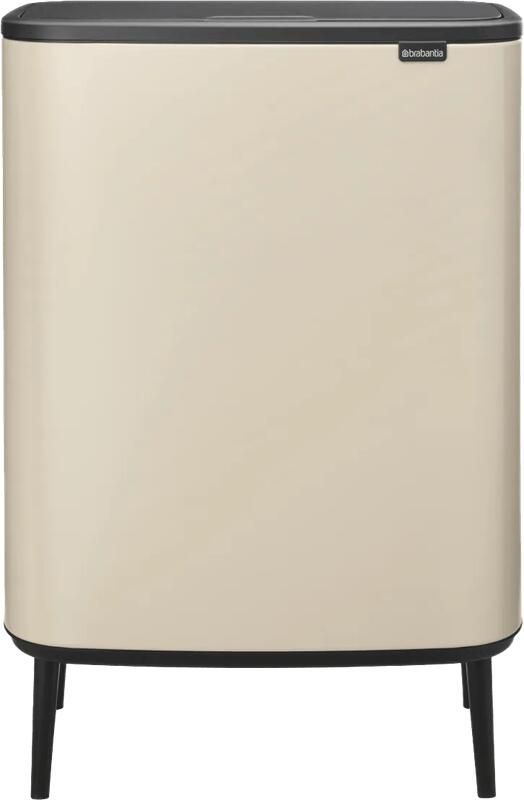 Brabantia Bo Touch Bin Hi Prullenbak 2 x 30 liter Soft Beige