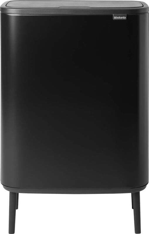 Brabantia Bo Touch Bin Hi Prullenbak 60 liter Mat Zwart
