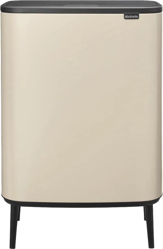 Brabantia Bo Touch Bin Hi Prullenbak 60 liter Soft Beige