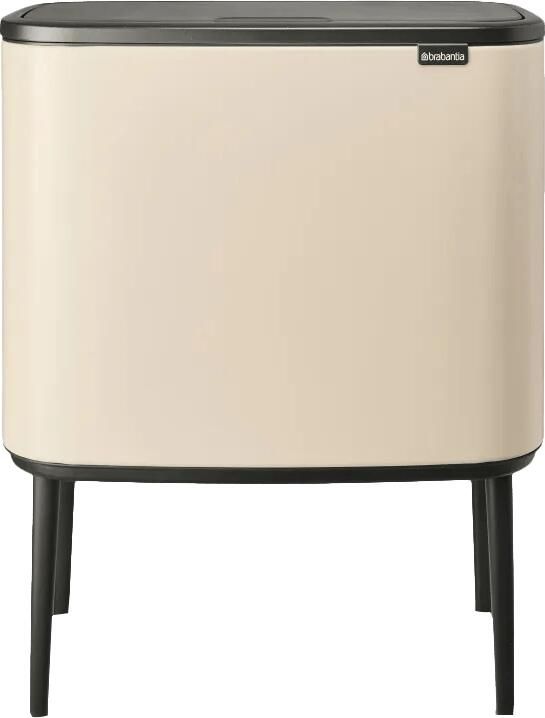 Brabantia Bo Touch Bin Prullenbak 3 x 11 liter Soft Beige