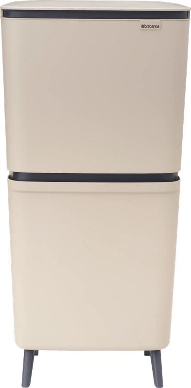 Brabantia SortUp Recycle Hi afvalemmer 20+25L Beige