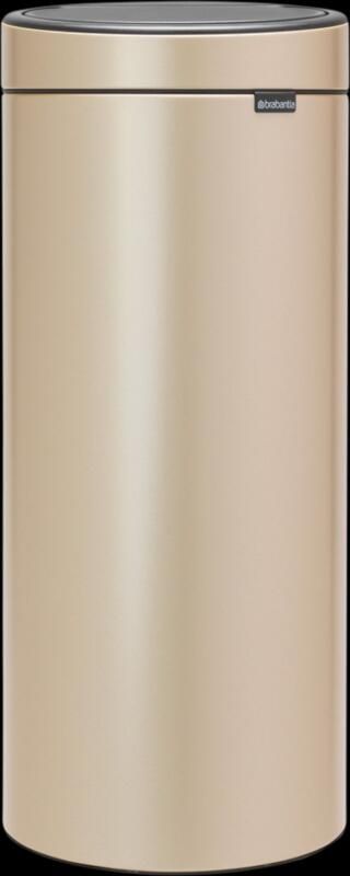 Brabantia Touch Bin 30 Liter Metallic Gold