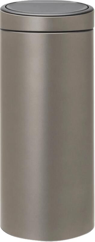 Brabantia Touch Bin 30 Liter Platinum