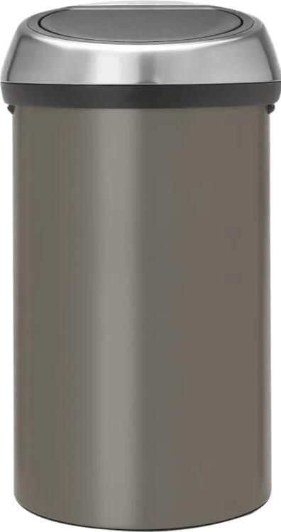 Brabantia Touch Bin 60 Liter Platinum