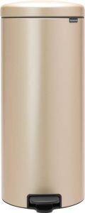 Brabantia NewIcon Pedaalemmer 30 Liter Metallic Gold