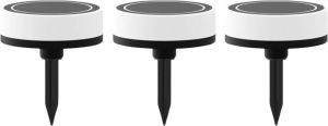 CALEX Smart Outdoor Grondspot RGB en Warm Wit licht 3 Pack