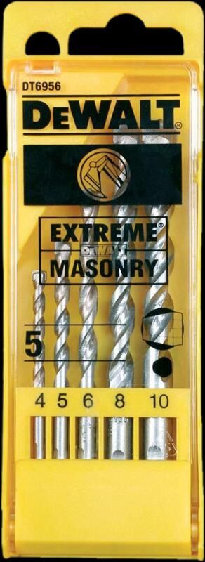 DeWalt Accessoires Cassette betonboren EXTREME 5-delig 4 5 6 8 10mm DT6956-QZ - Foto 2