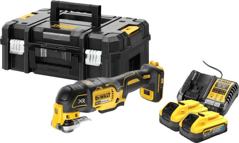 Dewalt DCS356NT-XJ 5 0 Ah POWERSTACK Accu (2x) Starterspakket