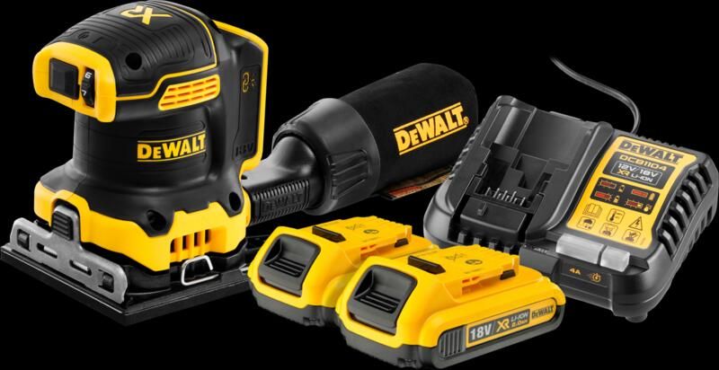 DeWalt DCW200NT-XJ 2 0 Ah Accu (2x) Starterspakket