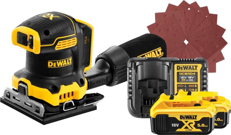 Dewalt DCW200NT-XJ 5 0 Ah Accu (2x) Compleet Pakket