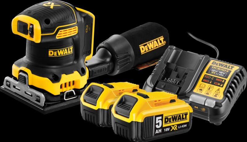 DeWalt DCW200NT-XJ 5 0 Ah Accu (2x) Starterspakket